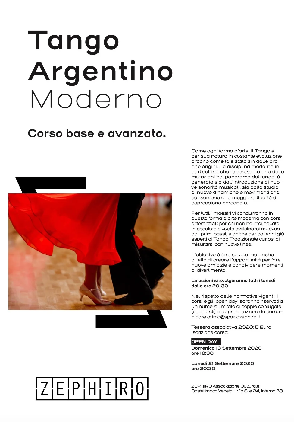 copertina Corso di Tango