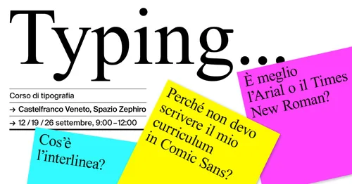 copertina Typing...corso di tipografia