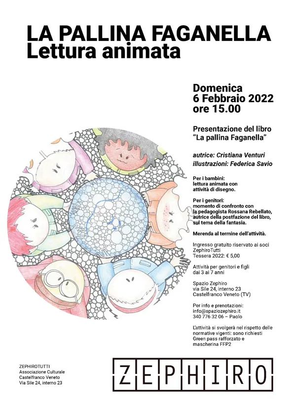 copertina Lettura animata: la pallina faganella
