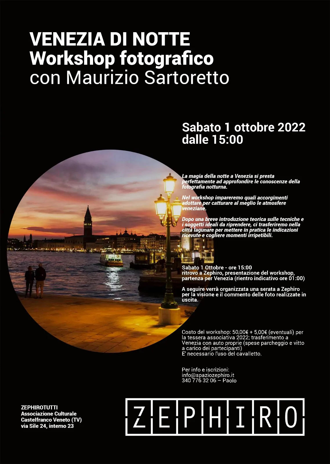 copertina Venezia di notte