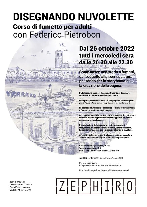 copertina Disegnando nuvolette