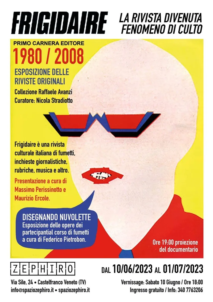 copertina Frigidaire il fumetto
