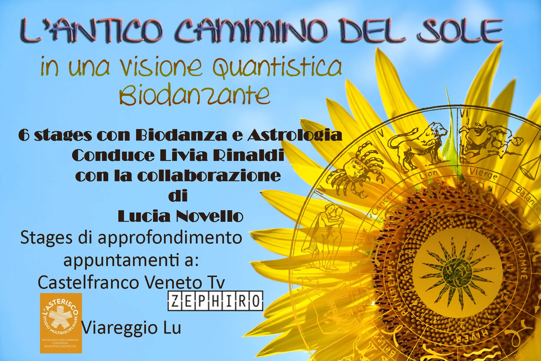 copertina L’ANTICO CAMMINO DEL SOLE Astrologia Biodanza Fisica quantistica