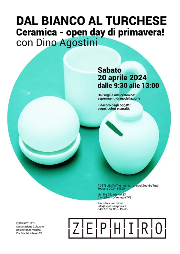 copertina Open Day di ceramica