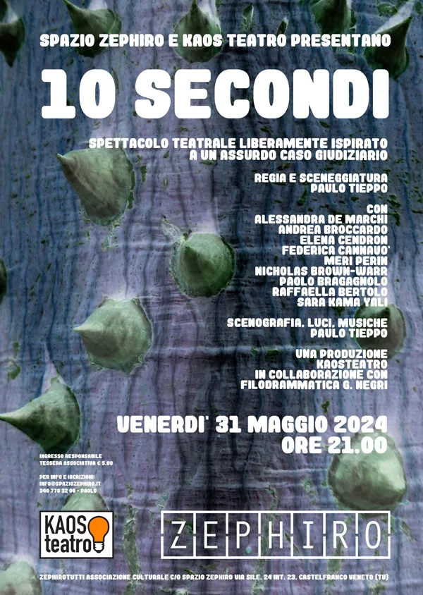 copertina Teatro: 10 secondi