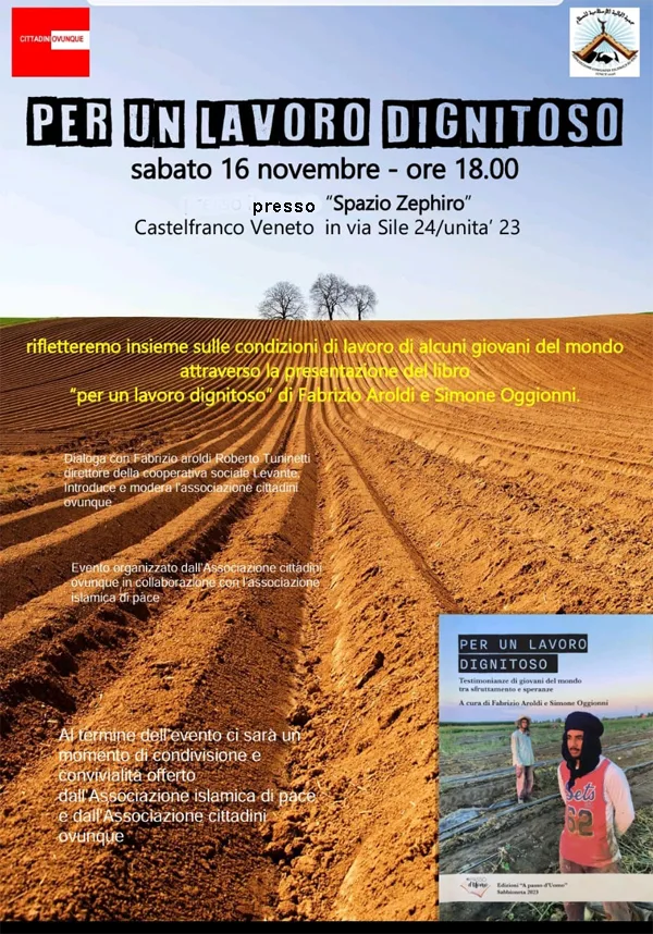 copertina Per un lavoro dignitoso
