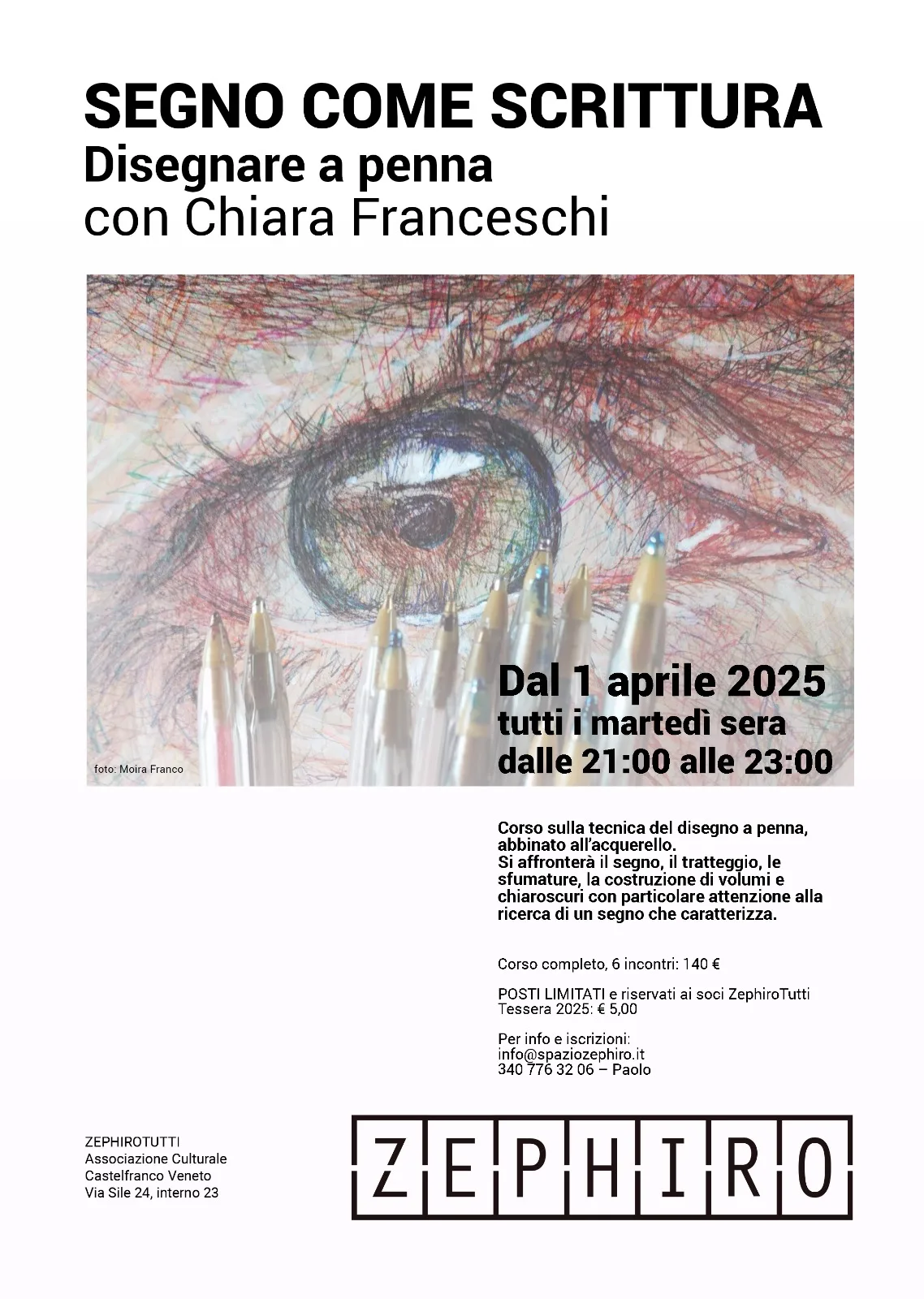 copertina Disegnare a penna