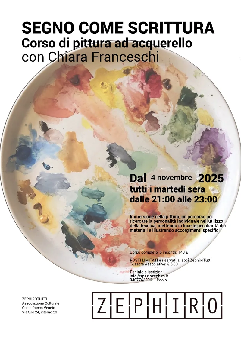 copertina Corso di pittura ad acquarello