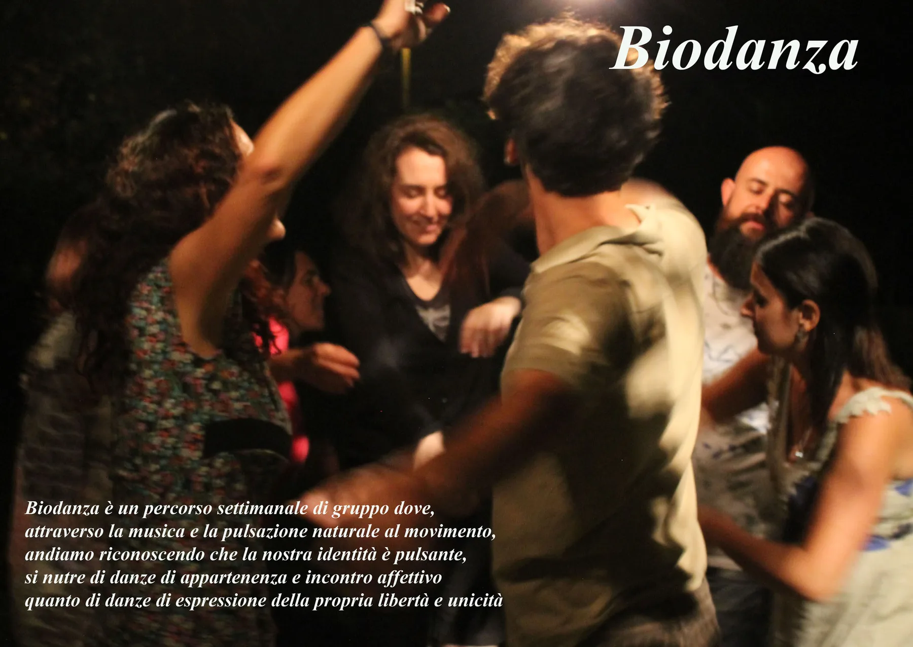 copertina Presentazione corsi di Biodanza