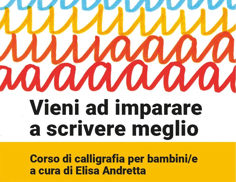 copertina Corso di calligrafia per bambini